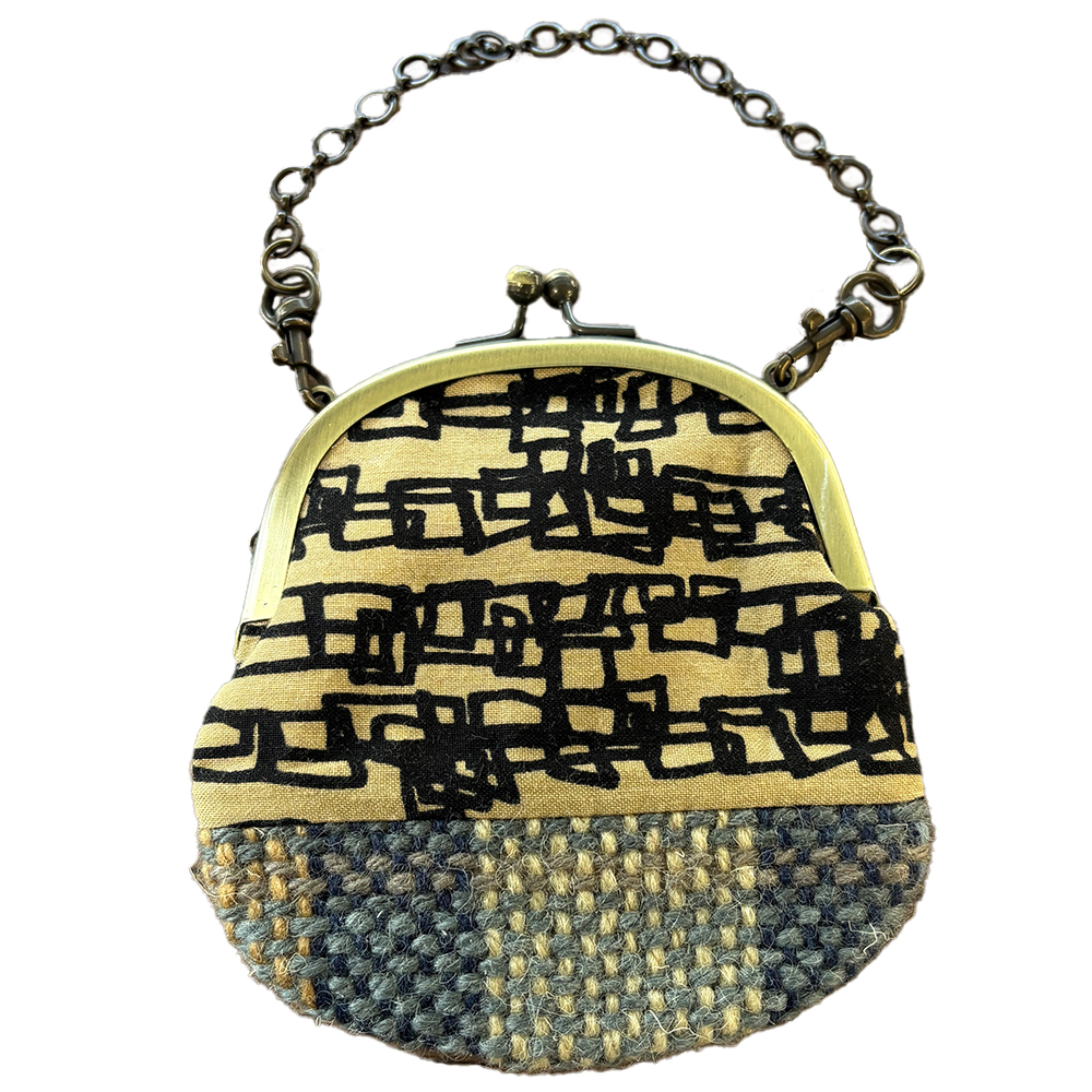 がま口ポーチ・チェーン付　大