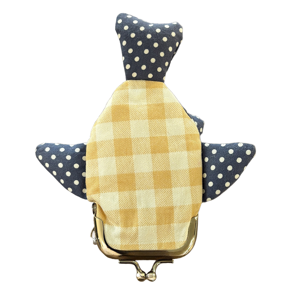 がま口ポーチ・ジンベイザメ型　小