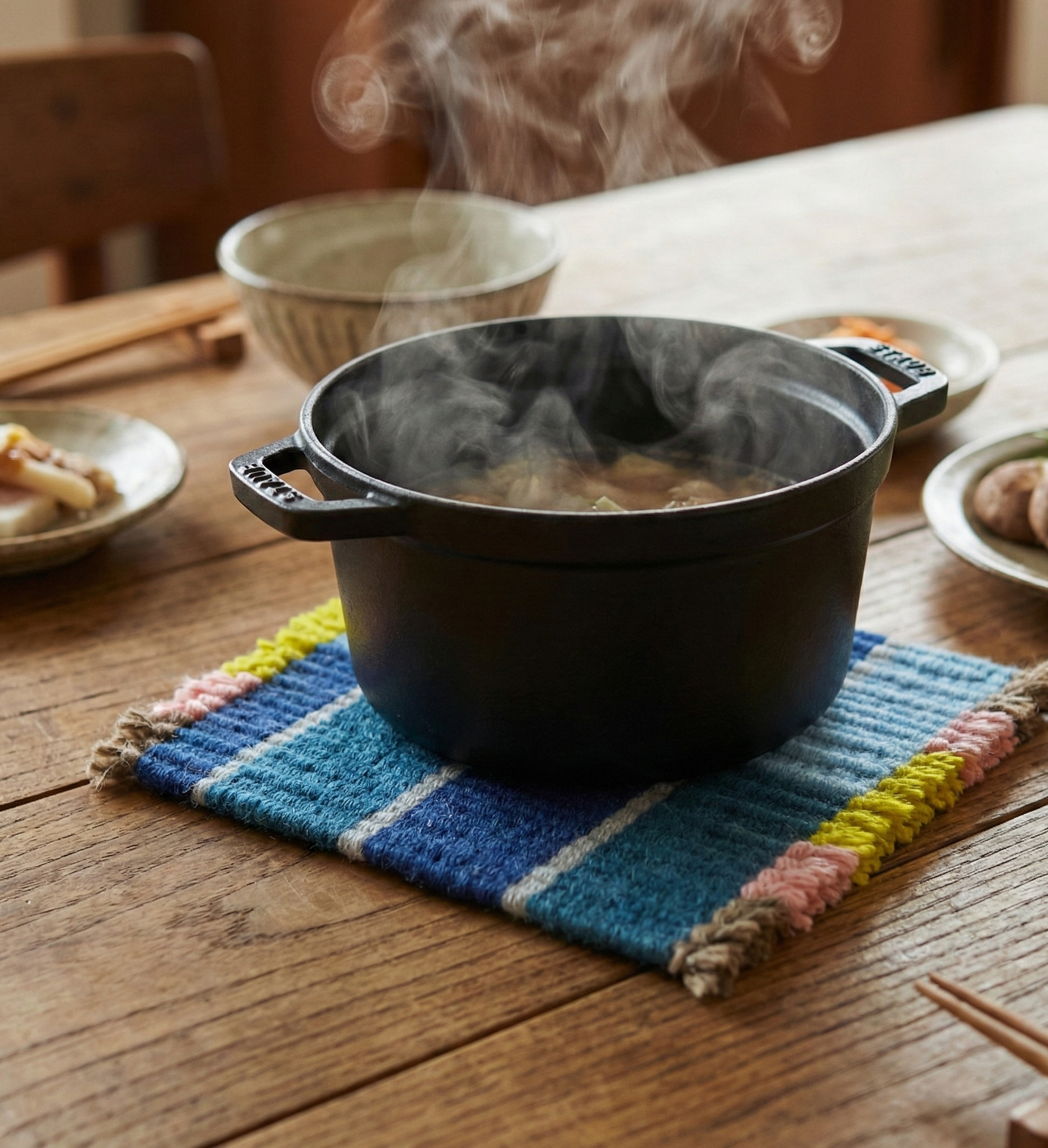 鍋敷き(畳織り)